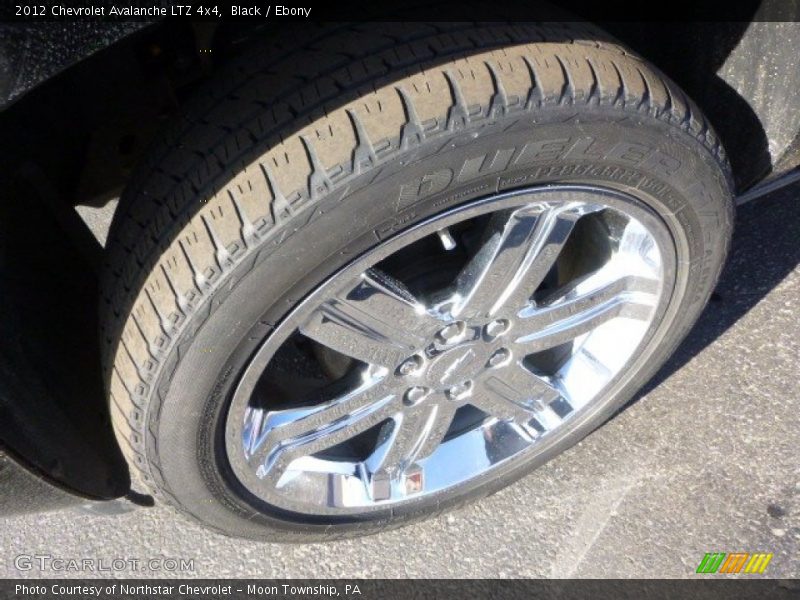 Black / Ebony 2012 Chevrolet Avalanche LTZ 4x4
