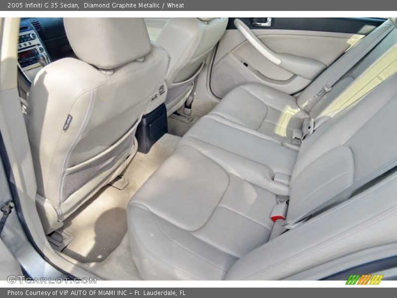 Diamond Graphite Metallic / Wheat 2005 Infiniti G 35 Sedan