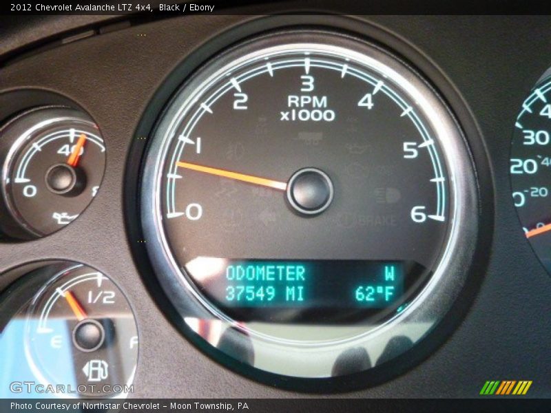 Black / Ebony 2012 Chevrolet Avalanche LTZ 4x4