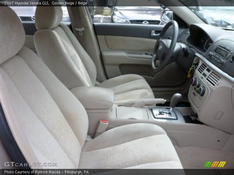 Golden Beige / Beige 2007 Hyundai Sonata GLS