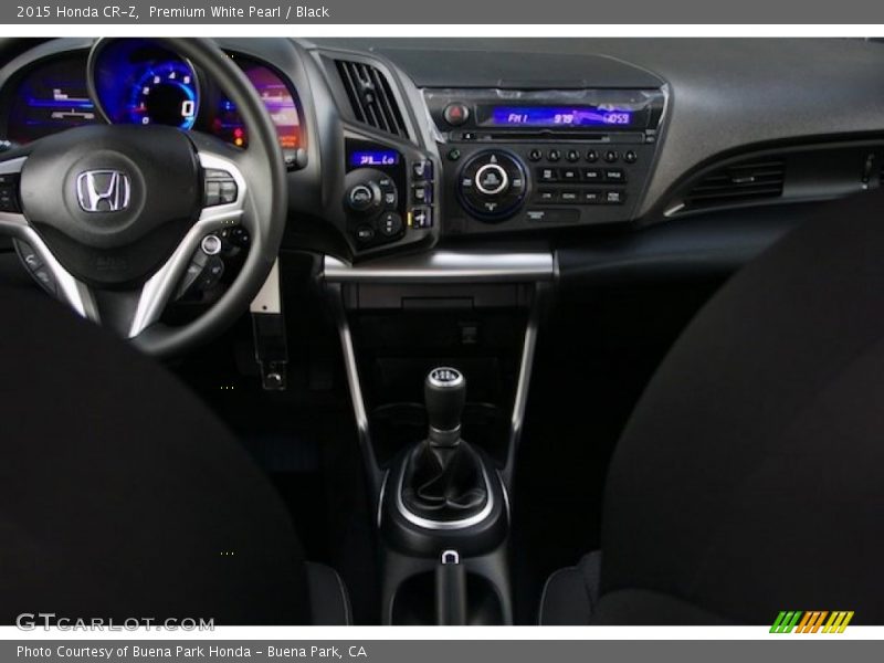 Dashboard of 2015 CR-Z 