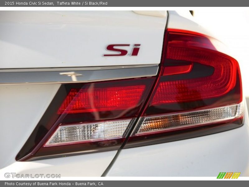 Taffeta White / Si Black/Red 2015 Honda Civic Si Sedan