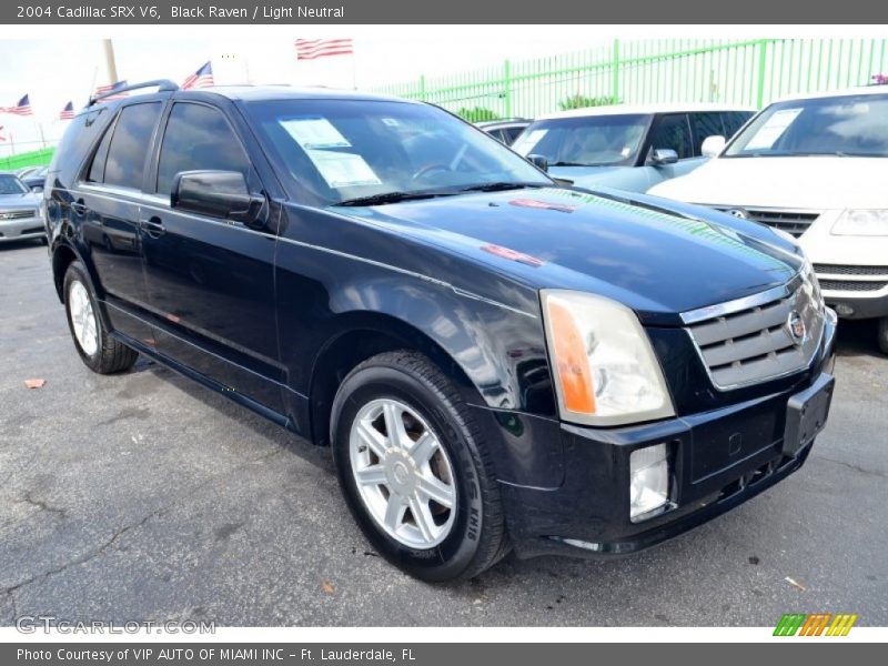 Black Raven / Light Neutral 2004 Cadillac SRX V6