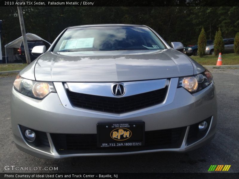 Palladium Metallic / Ebony 2010 Acura TSX Sedan