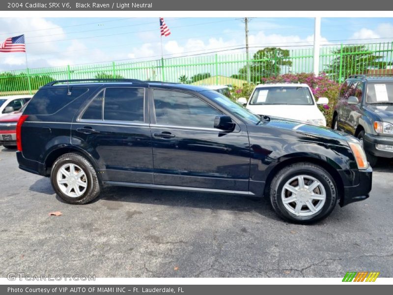 Black Raven / Light Neutral 2004 Cadillac SRX V6