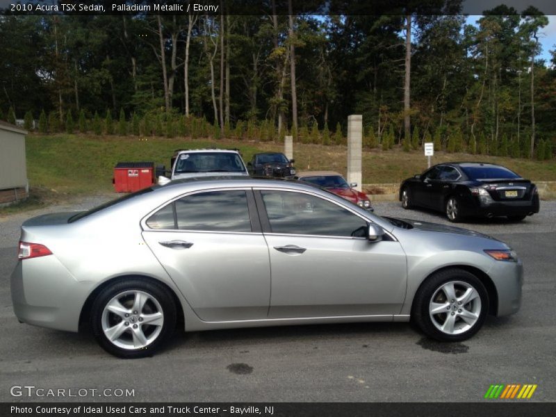 Palladium Metallic / Ebony 2010 Acura TSX Sedan