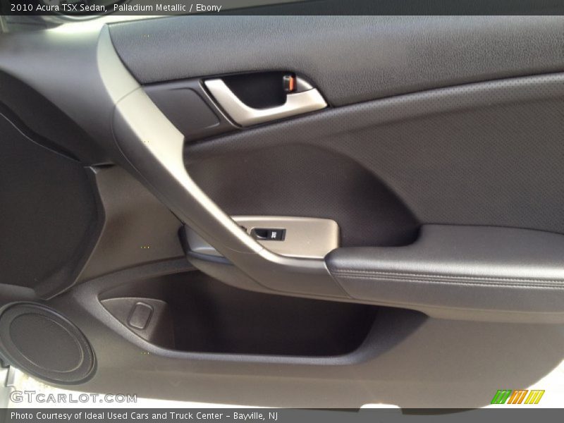 Palladium Metallic / Ebony 2010 Acura TSX Sedan