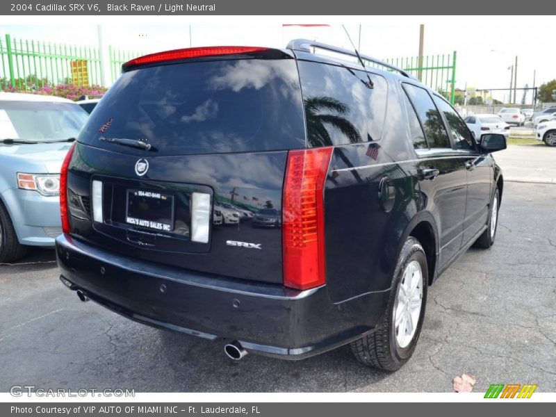 Black Raven / Light Neutral 2004 Cadillac SRX V6