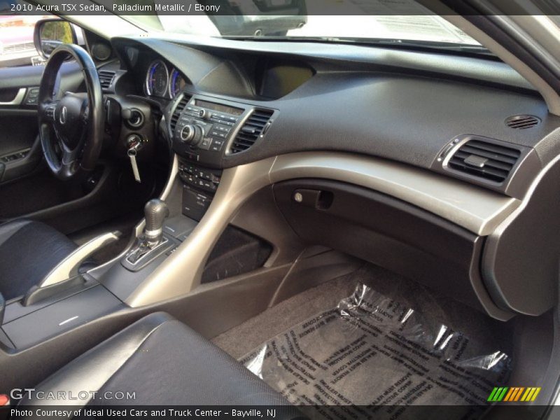 Palladium Metallic / Ebony 2010 Acura TSX Sedan