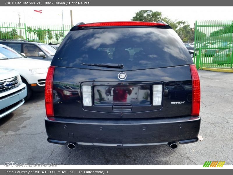 Black Raven / Light Neutral 2004 Cadillac SRX V6