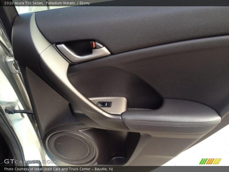 Palladium Metallic / Ebony 2010 Acura TSX Sedan