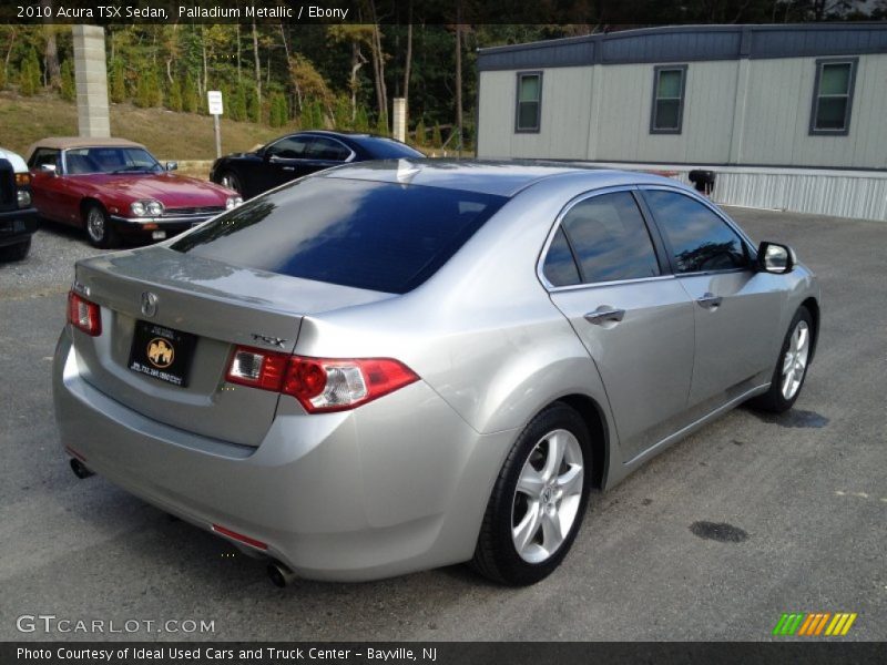 Palladium Metallic / Ebony 2010 Acura TSX Sedan