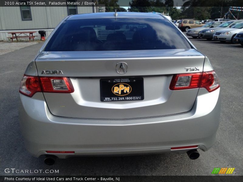 Palladium Metallic / Ebony 2010 Acura TSX Sedan