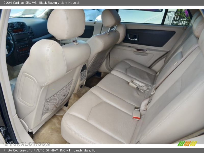 Rear Seat of 2004 SRX V6