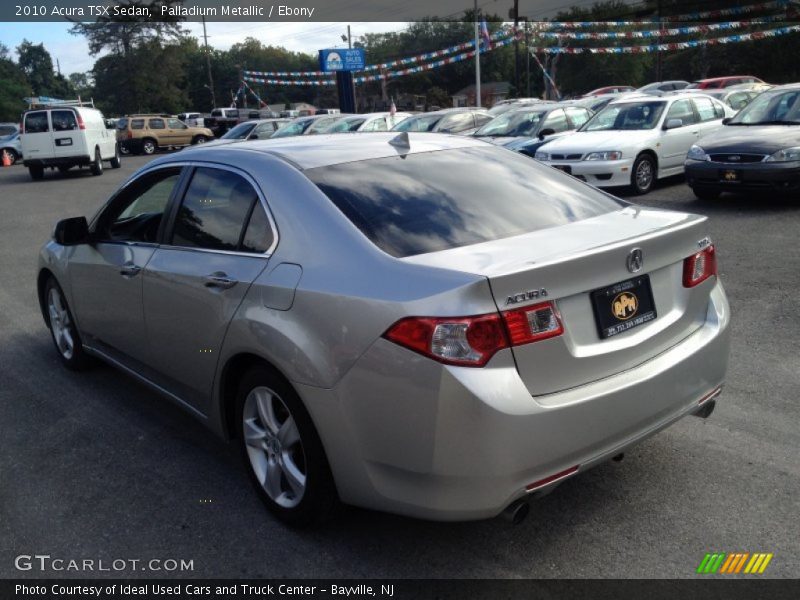 Palladium Metallic / Ebony 2010 Acura TSX Sedan