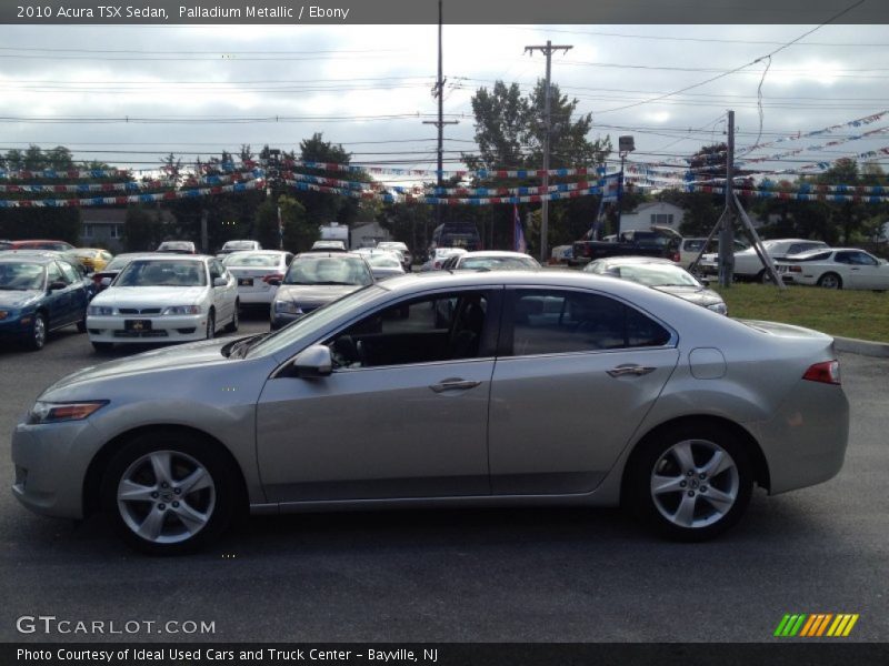 Palladium Metallic / Ebony 2010 Acura TSX Sedan