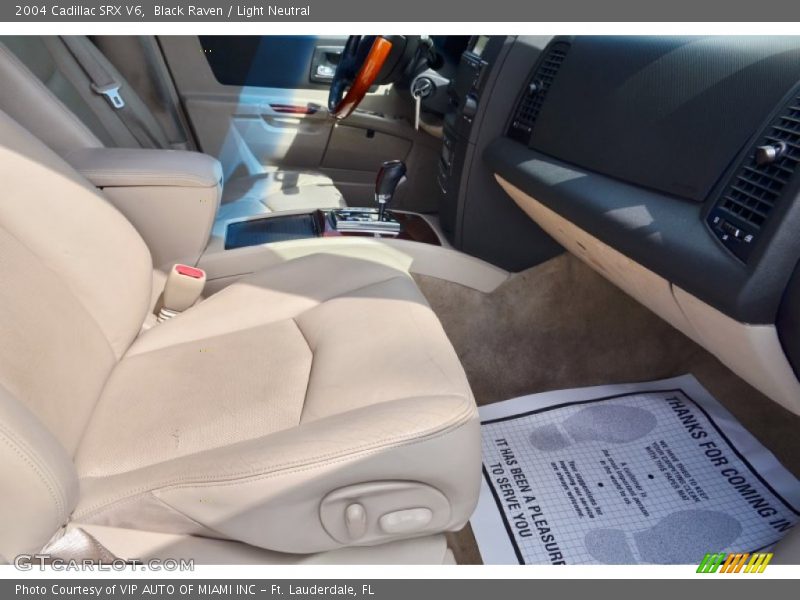 Black Raven / Light Neutral 2004 Cadillac SRX V6