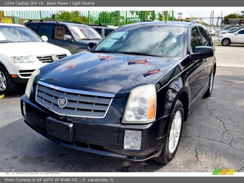 Black Raven / Light Neutral 2004 Cadillac SRX V6