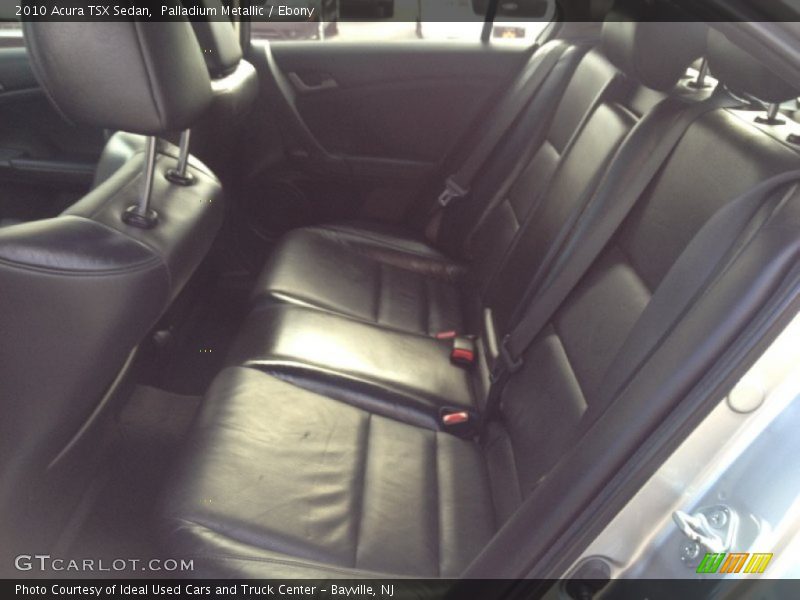 Palladium Metallic / Ebony 2010 Acura TSX Sedan