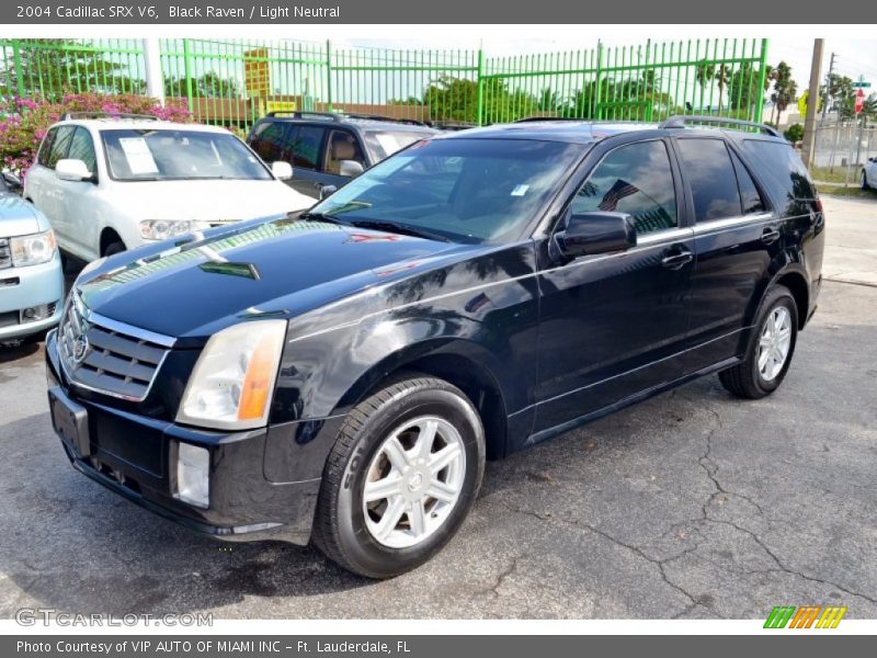 Black Raven / Light Neutral 2004 Cadillac SRX V6