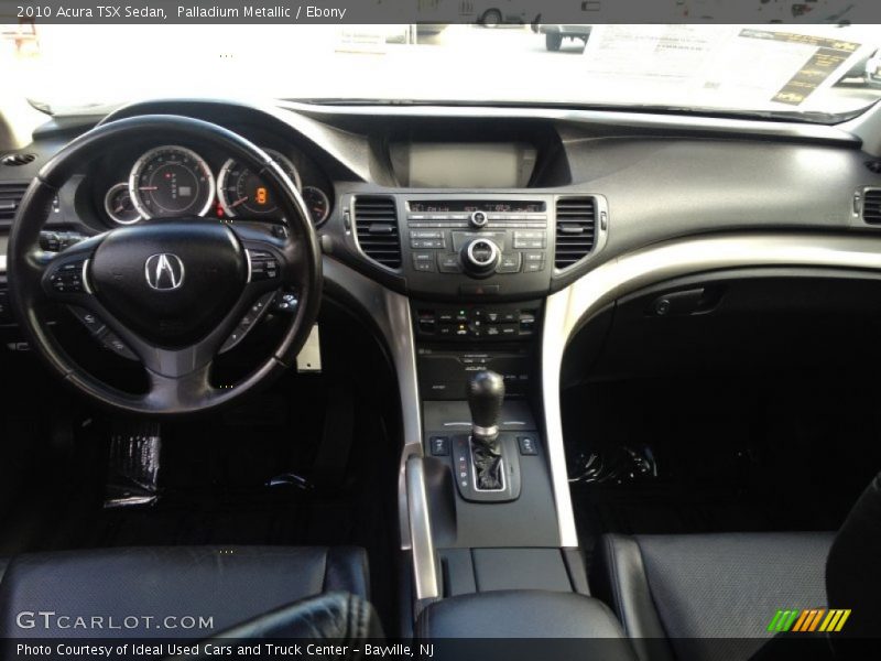 Palladium Metallic / Ebony 2010 Acura TSX Sedan