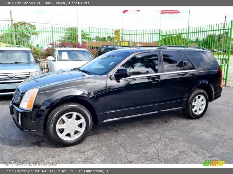 Black Raven / Light Neutral 2004 Cadillac SRX V6