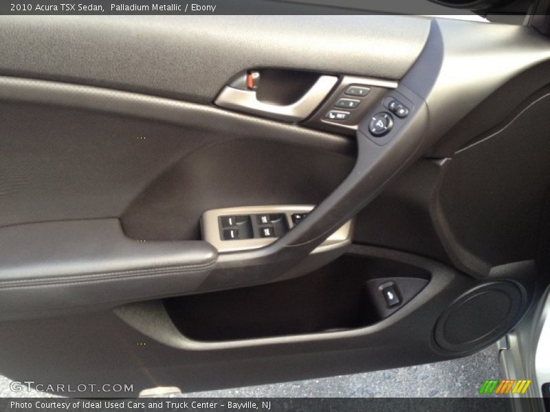 Palladium Metallic / Ebony 2010 Acura TSX Sedan