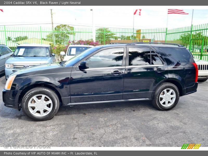 Black Raven / Light Neutral 2004 Cadillac SRX V6