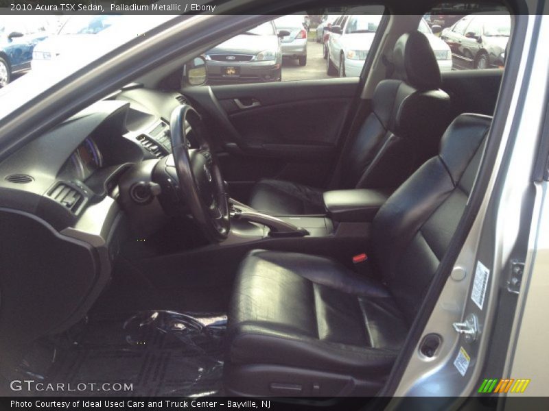 Palladium Metallic / Ebony 2010 Acura TSX Sedan