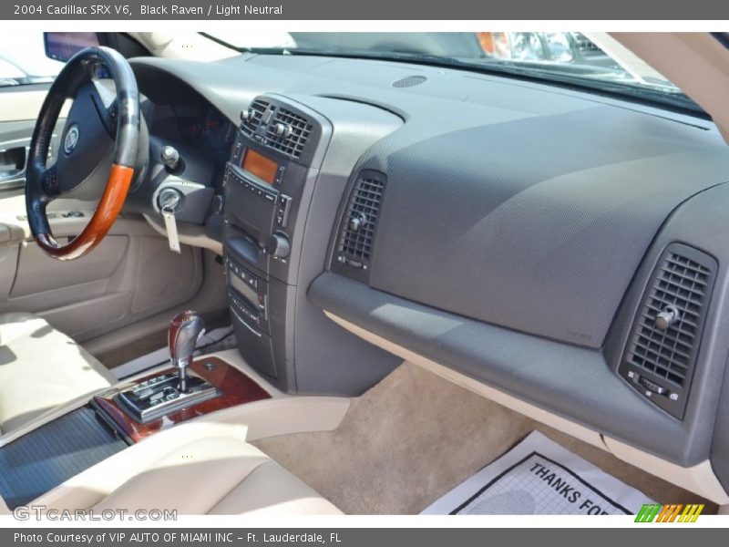Black Raven / Light Neutral 2004 Cadillac SRX V6