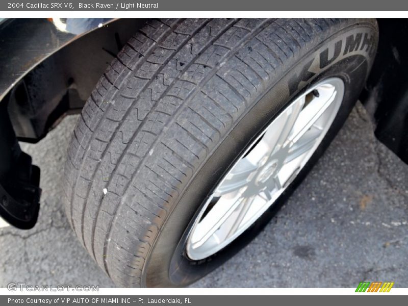 Black Raven / Light Neutral 2004 Cadillac SRX V6