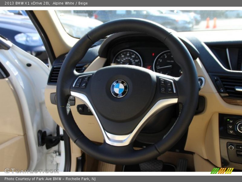 Alpine White / Beige 2013 BMW X1 xDrive 28i