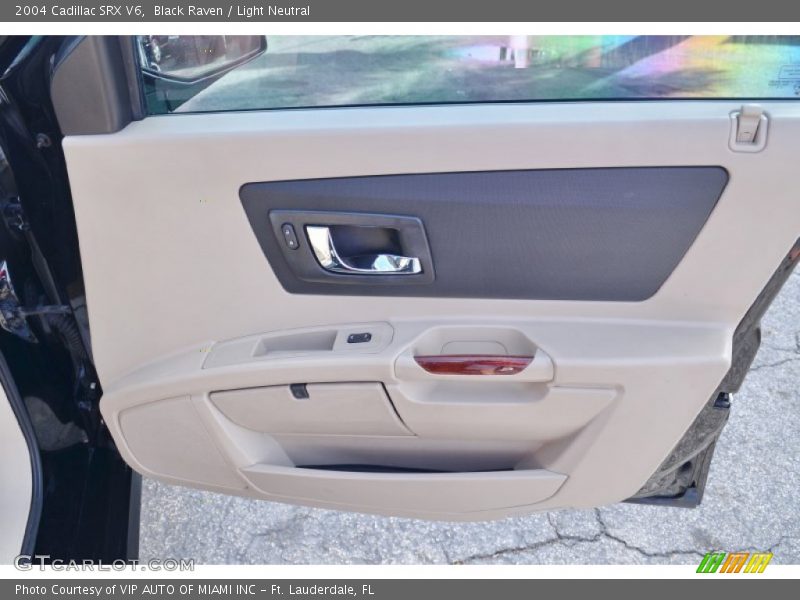 Black Raven / Light Neutral 2004 Cadillac SRX V6