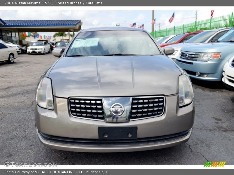 Spirited Bronze / Cafe Latte 2004 Nissan Maxima 3.5 SE