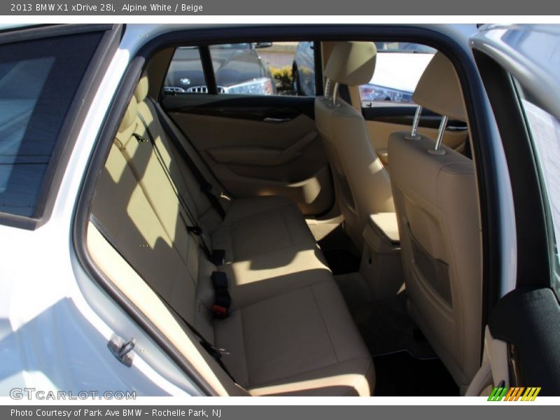 Alpine White / Beige 2013 BMW X1 xDrive 28i