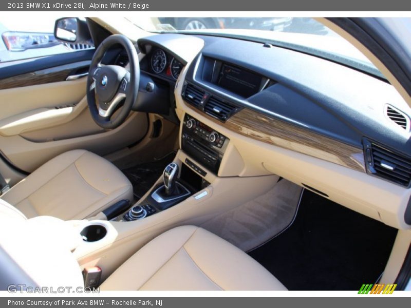 Alpine White / Beige 2013 BMW X1 xDrive 28i