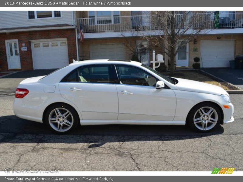 Polar White / Almond/Black 2013 Mercedes-Benz E 350 4Matic Sedan