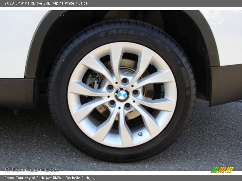 Alpine White / Beige 2013 BMW X1 xDrive 28i