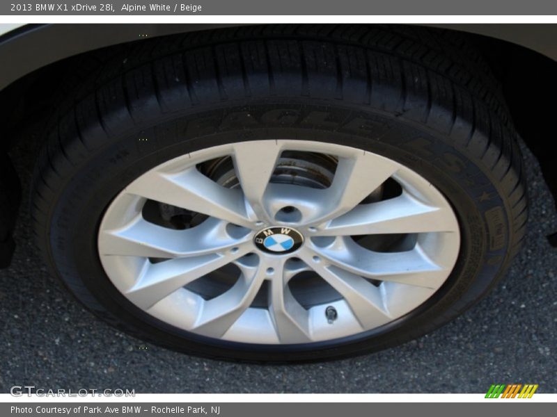Alpine White / Beige 2013 BMW X1 xDrive 28i