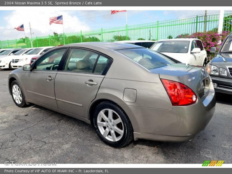 Spirited Bronze / Cafe Latte 2004 Nissan Maxima 3.5 SE