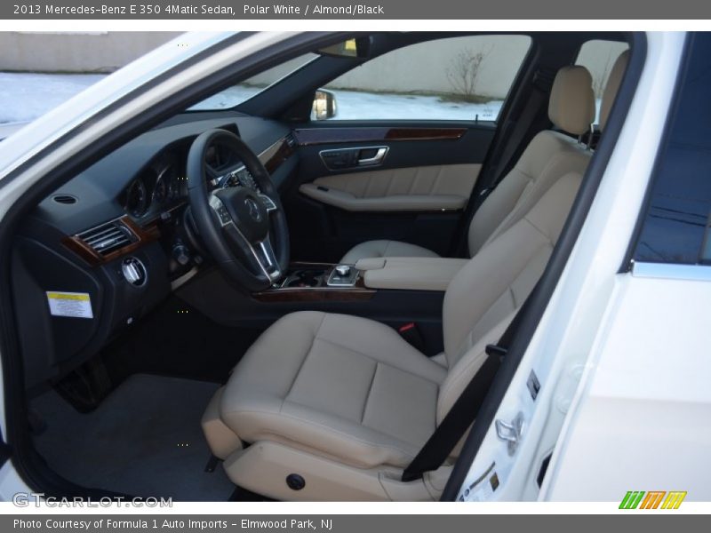 Polar White / Almond/Black 2013 Mercedes-Benz E 350 4Matic Sedan