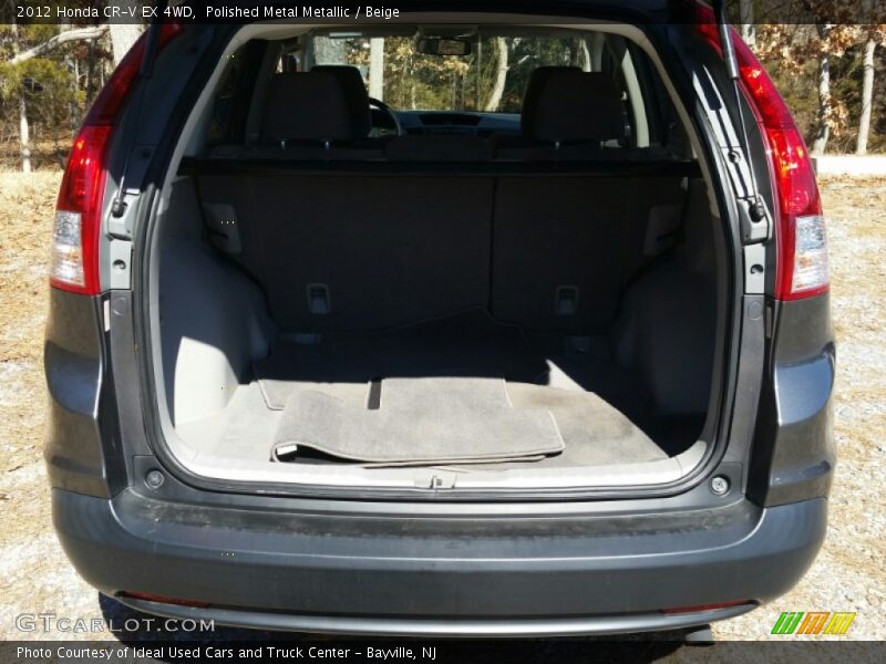 Polished Metal Metallic / Beige 2012 Honda CR-V EX 4WD