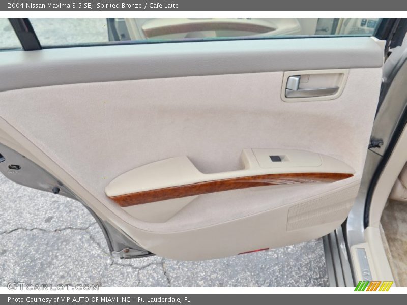 Spirited Bronze / Cafe Latte 2004 Nissan Maxima 3.5 SE