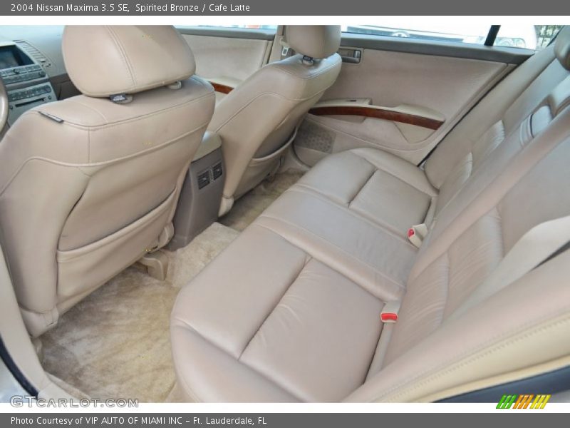 Spirited Bronze / Cafe Latte 2004 Nissan Maxima 3.5 SE