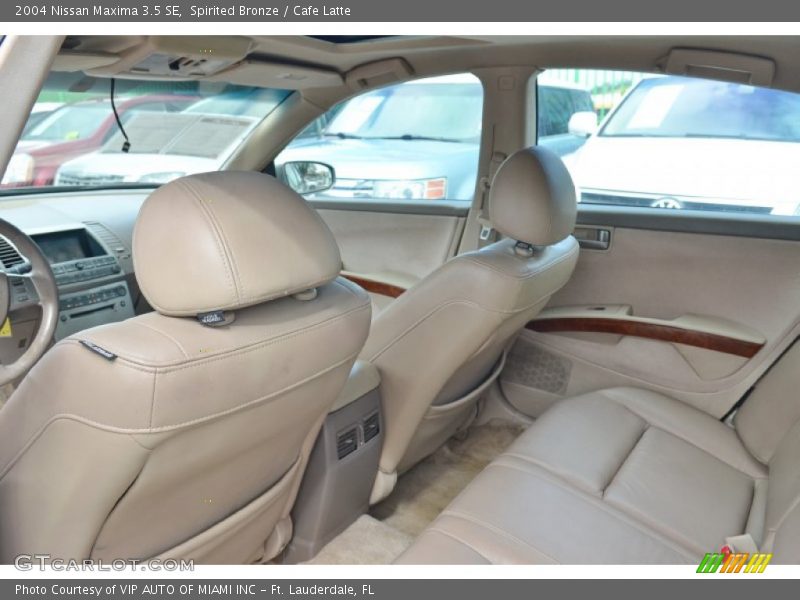 Spirited Bronze / Cafe Latte 2004 Nissan Maxima 3.5 SE
