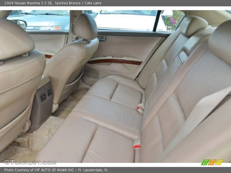 Spirited Bronze / Cafe Latte 2004 Nissan Maxima 3.5 SE