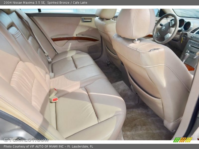 Spirited Bronze / Cafe Latte 2004 Nissan Maxima 3.5 SE