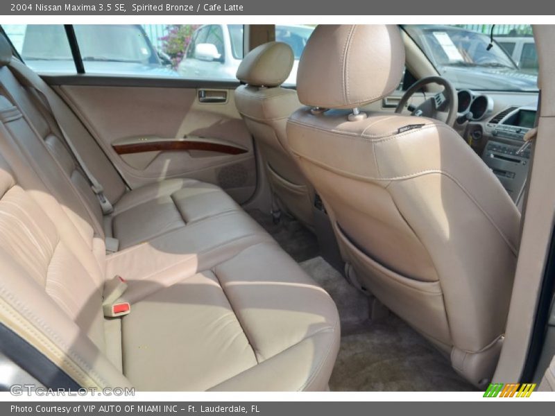 Spirited Bronze / Cafe Latte 2004 Nissan Maxima 3.5 SE