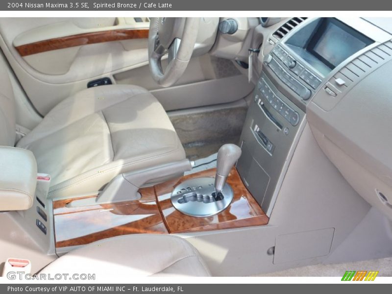 Spirited Bronze / Cafe Latte 2004 Nissan Maxima 3.5 SE