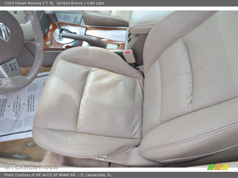 Spirited Bronze / Cafe Latte 2004 Nissan Maxima 3.5 SE
